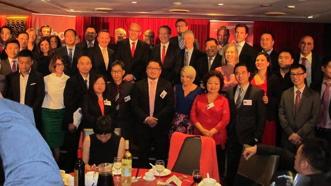 The fundraising dinner held by Chinese Friends of Labor in Sydney in 2015. Picture: Facebook