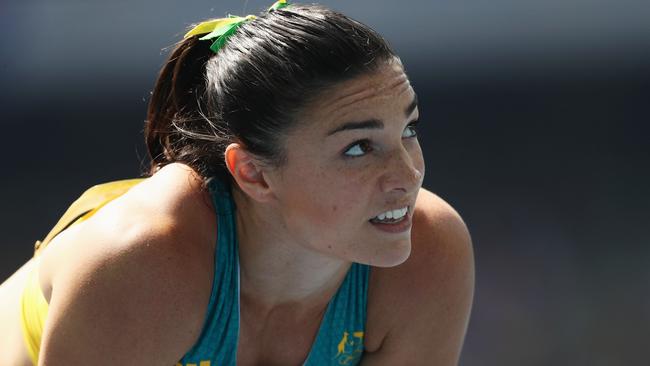 Michelle Jenneke’s preparation for the Olympics has been questioned by Aussie team coach Craig Hilliard. Picture: Getty Images