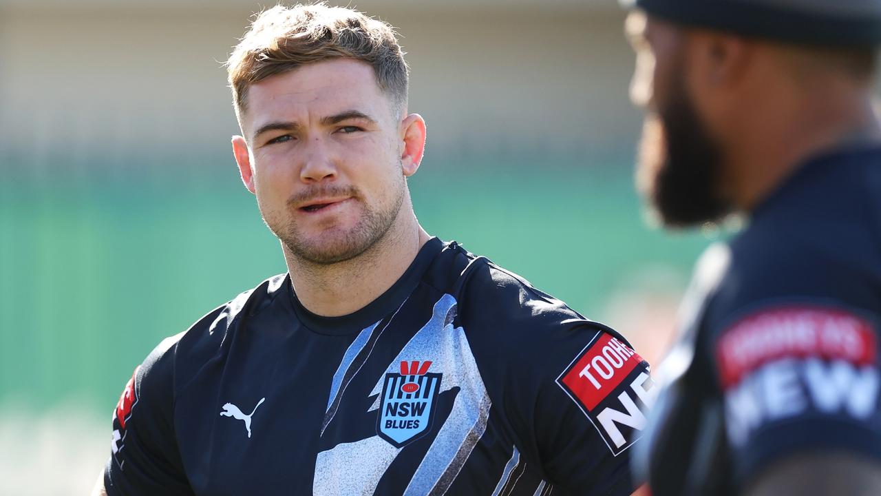 NSW Origin star Hudson Young hails from Greta, the small town rocked by the Hunter Valley bus crash this week. Picture: Mark Kolbe/Getty Images