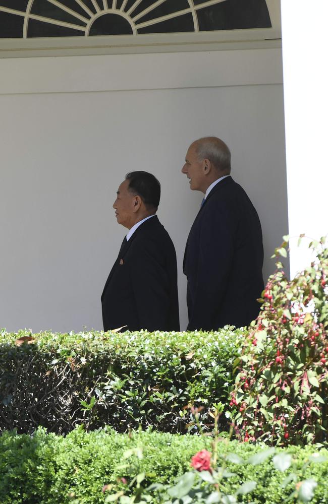 US President Donald Trump is to receive a letter from his North Korean counterpart Kim Jong-un in a much-anticipated moment as preparations for a historic nuclear summit gain pace. Picture: AFP