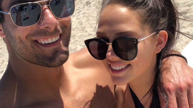 Jimmy Garoppolo and Alexandra King together