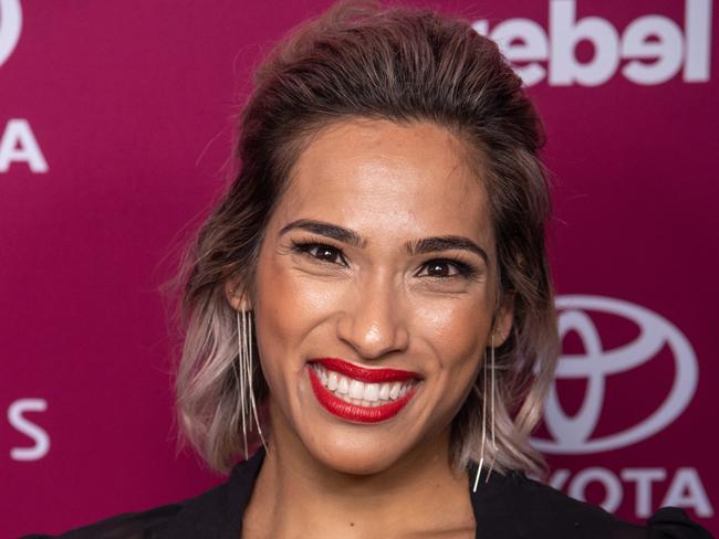 Madison De Rozario during the Women in Sport Awards in Sydney, Wednesday, October 16, 2019. (AAP Image/James Gourley) NO ARCHIVING