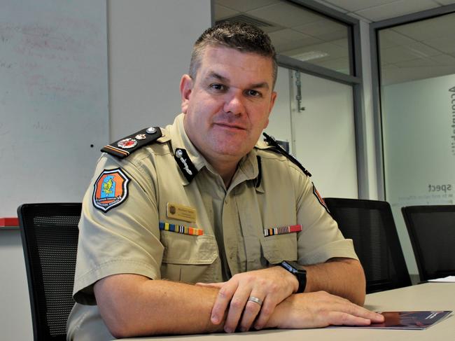 NT Corrections Commissioner Matthew Varley. Picture: Jason Walls