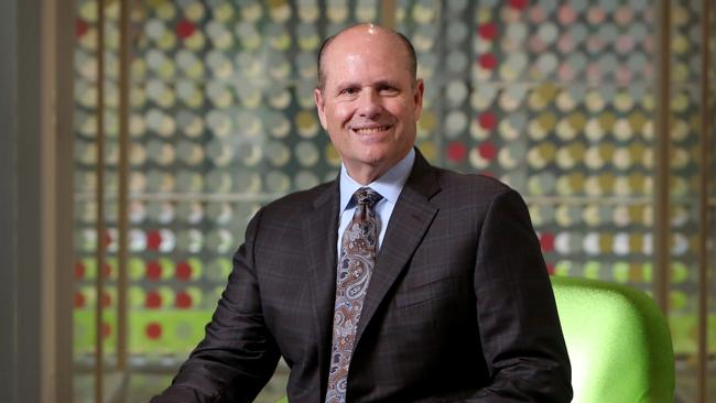 CSL CEO Paul Perreault, at the company's Parkville head office. Picture: Stuart McEvoy.