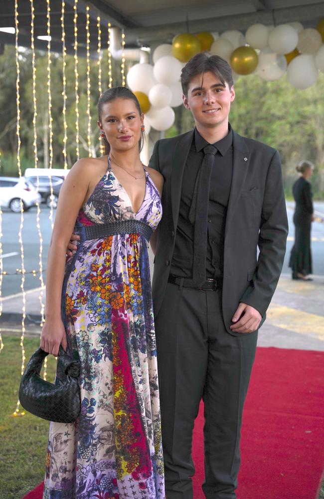 Students at the Coolum State High School formal 2023. Picture: contributed