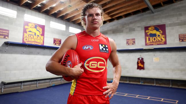 Palm Beach Currumbin and Gold Coast Suns Academy gun Jed Walters was the Suns’ first pick in the 2023 AFL Draft. Picture: Chris Hyde