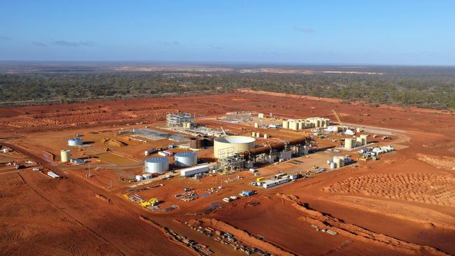 The Lynas Rare Earths Ltd. processing plant in Kalgoorlie, Western Australia, on Wednesday, Aug. 3, 2022. Lynas, the only key supplier of the critical minerals outside China, has won further financial backing from Washington to build a plant in the US. Photographer: Carla Gottgens/Bloomberg via Getty Images