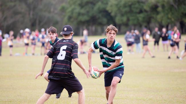 Matthew Flinders Anglican College Most Valuable Player Tom Fabiani.