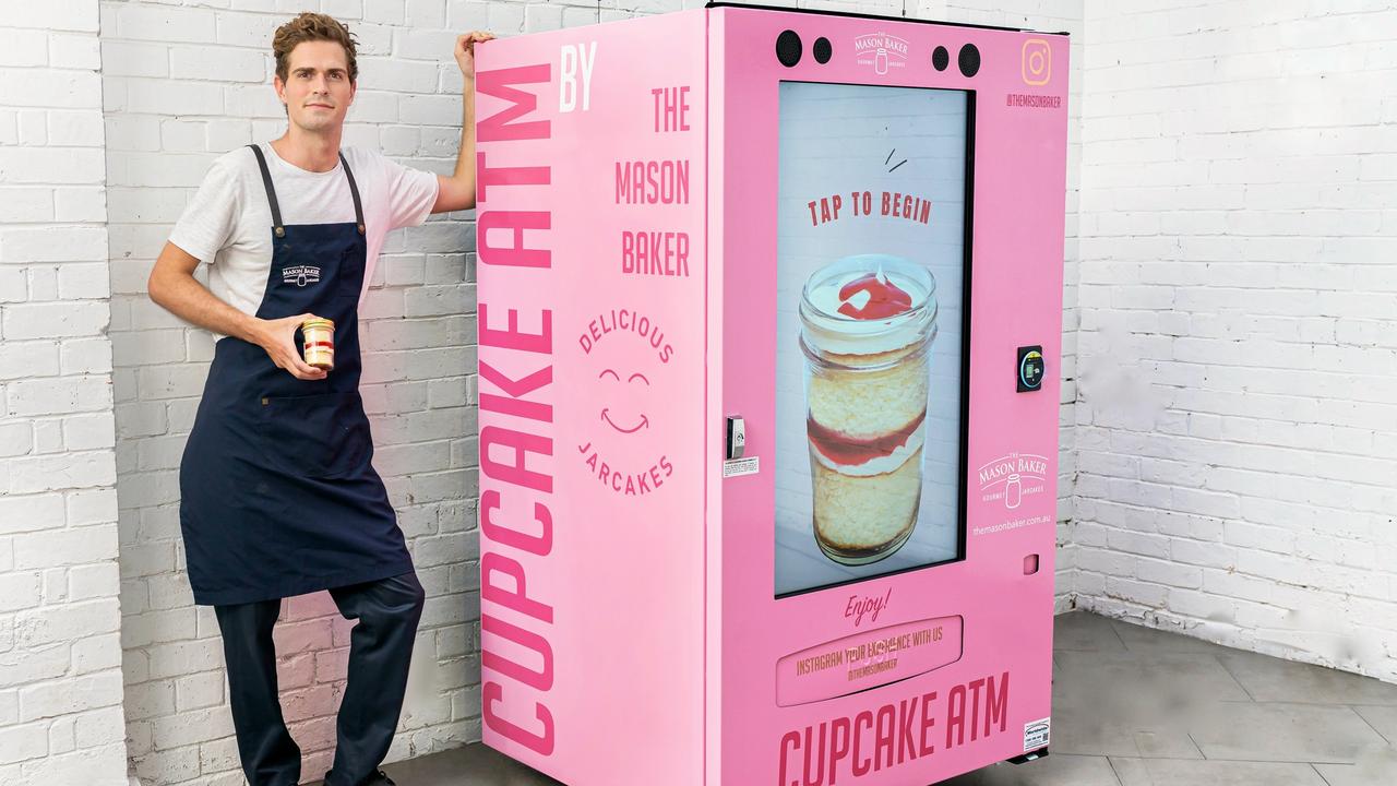 The Mason Baker owner James Willis is launching Australia's first Cupcake ATM.