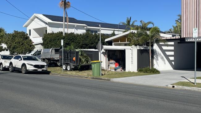 Shots fired into multiple cars on Cypress Terrace, Palm Beach. Picture: Supplied