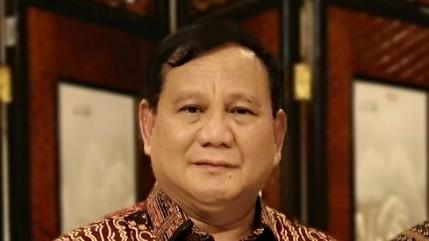 Indonesian Defence Minister Prabowo Subianto.