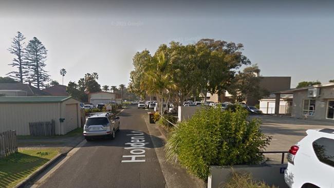 The 54-year-old was found unconscious on Holden Lane, Ballina. Picture: Google View images