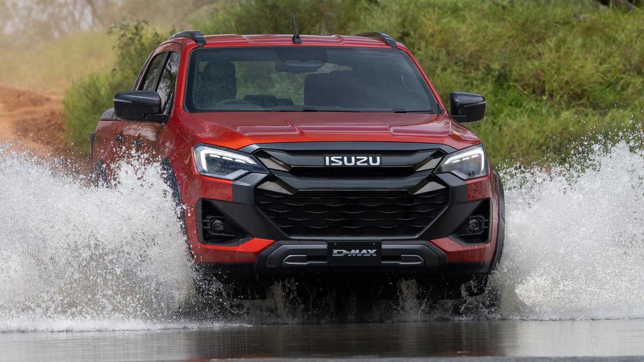 Isuzu hopes to make a splash with its updated D-Max. Picture: Supplied.