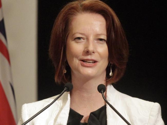 Prime Minister Julia Gillard in Jakarta, shortly after her (narrow) election victory.