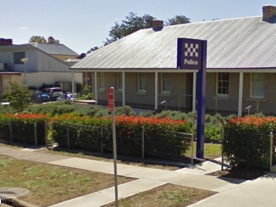 Mr Gunton was arrested and taken to Muswellbrook Police Station where he was charged. Picture: Google