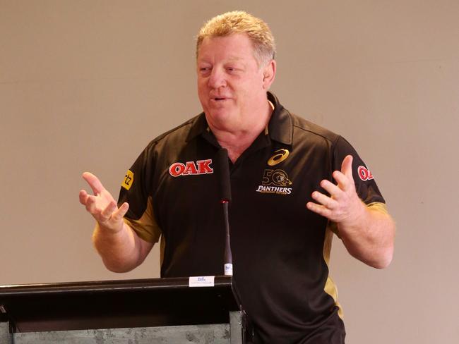 Phil Gould opposes the amalgamation proposal.