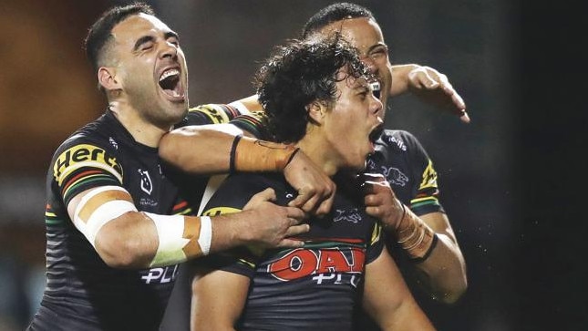 Luai played a key role in the Panthers’ incredible run to the grand final. Picture: Brett Costello