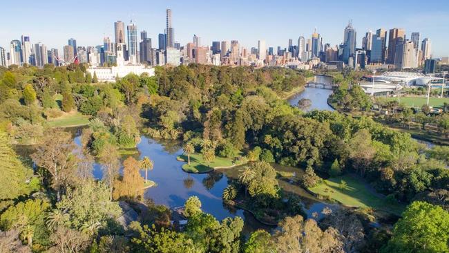 Royal Botanic Gardens Melbourne.