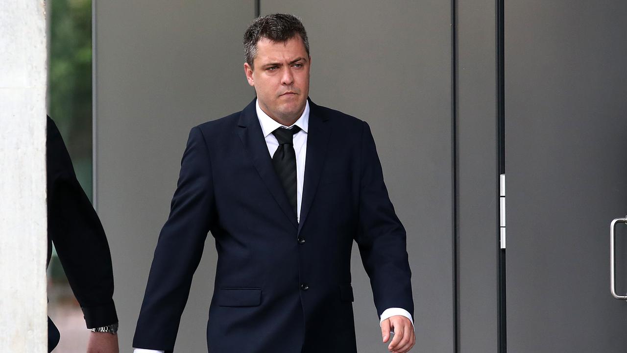 Matt James Nolan leaves court in Brisbane. Picture: NCA NewsWire /Jono Searle