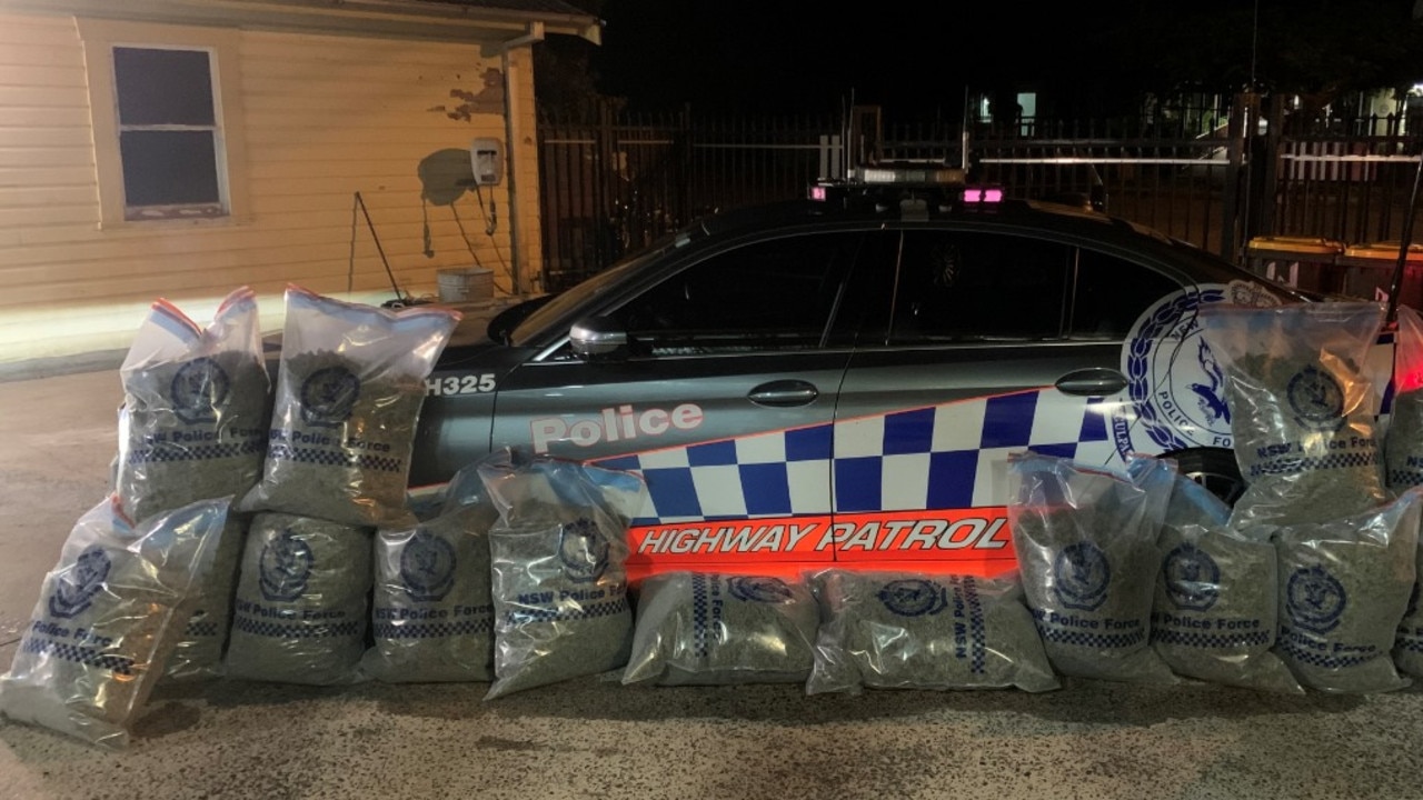 NSW police have charged a 24-year-old woman after 73 kilograms of cannabis were allegedly found in a truck. Picture: NSW Police via NCA NewsWire