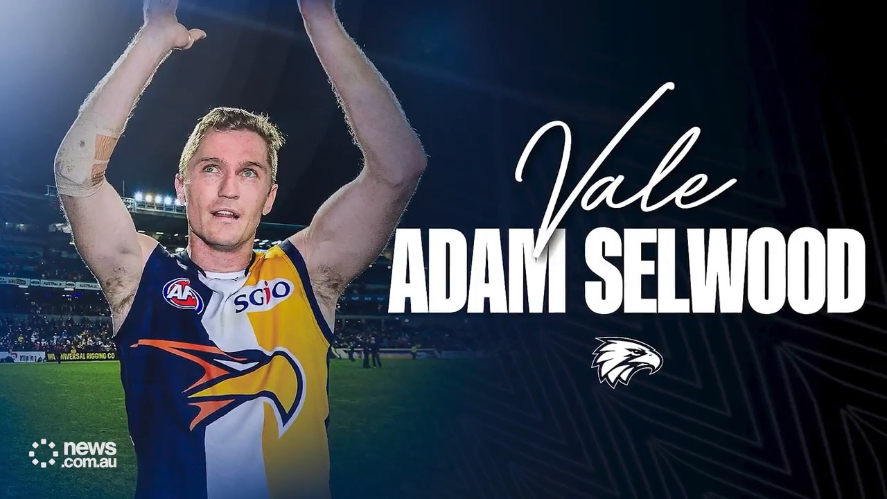 West Coast Eagles pay touching tribute to Adam Selwood