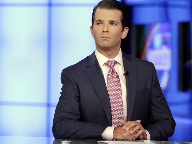 Under scrutiny … Donald Trump Jr. Picture: AP Photo/Richard Drew