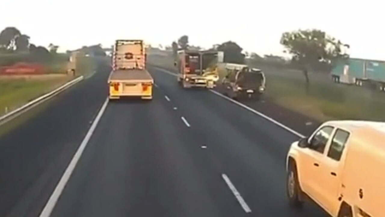 Menangle Road Rage: Dashcam Footage Shows Truck Ramming Ute | The ...