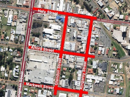 Kingaroy CBD. Image: SBRC.