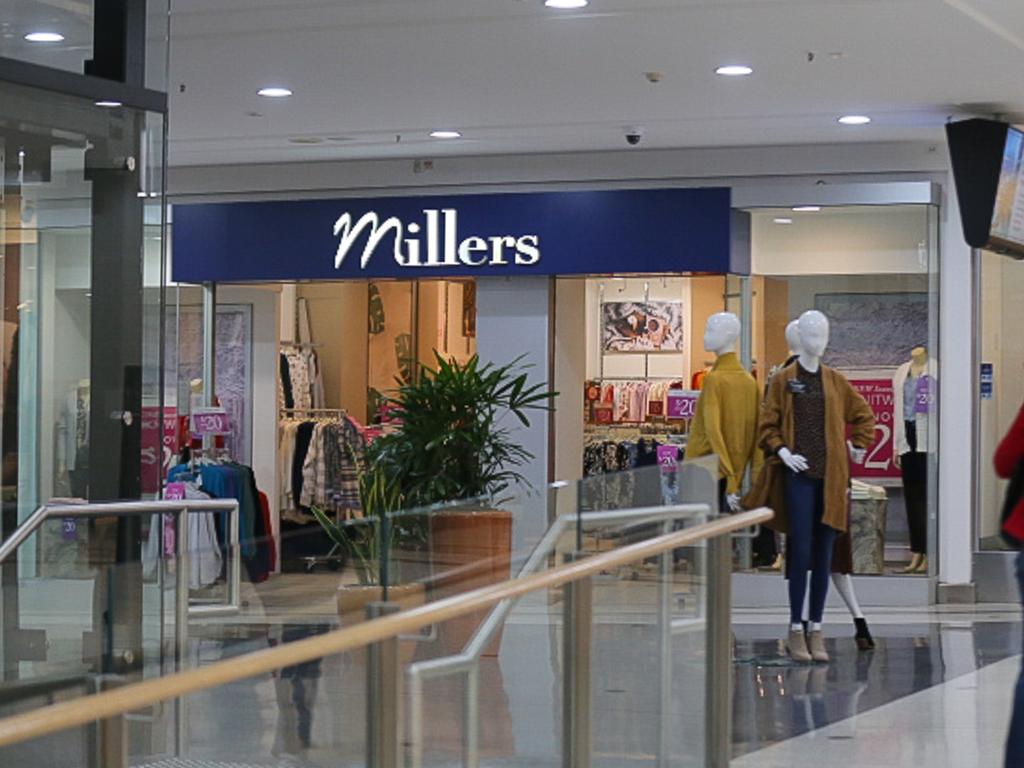 Three of Townsville’s Millers store are continuing to operate, but will be closed by mid-April. (FILE PHOTO). Picture: NCA NewsWire / Steven Saphore