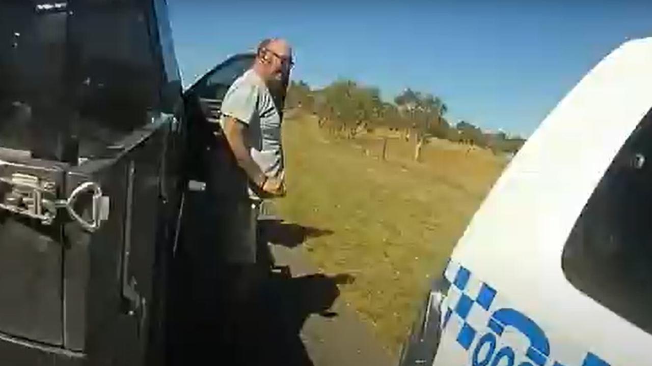 Police bodycam footage recorded the incident.