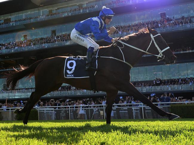 Winx breaks her own record with her 18th Group 1 success. Picture: AAP