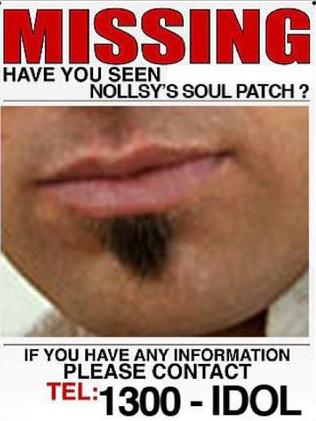 Noll’s ‘soul patch’ is prime meme bait.