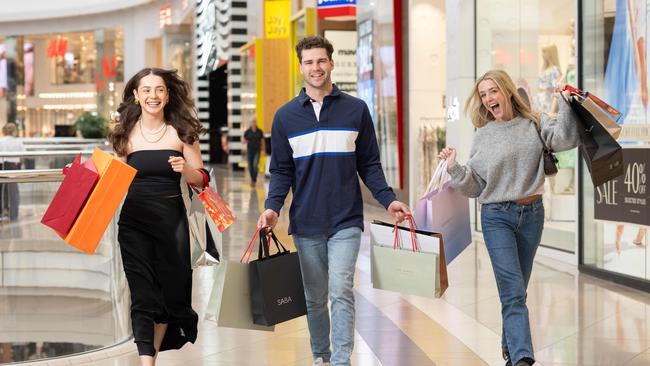 Victoria’s popular shopping malls will remain open. Picture: Tony Gough