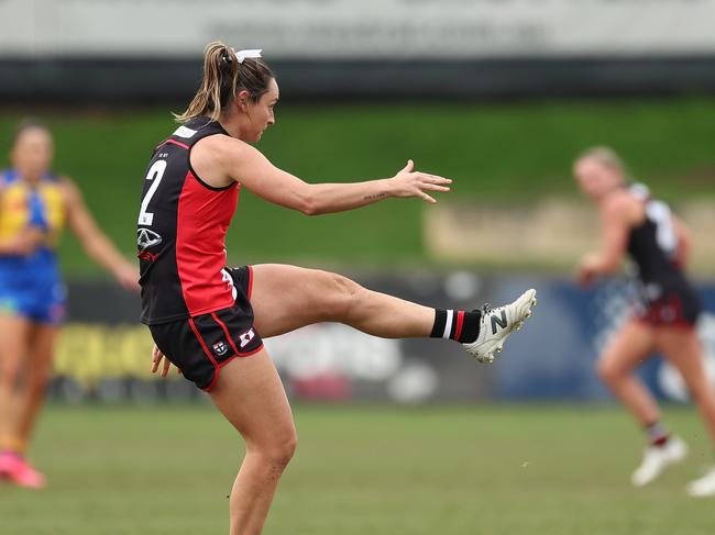 Nicola Stevens is set to come under MRO scrutiny. Picture: Will Russell/AFL Photos via Getty Images