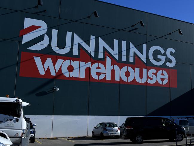 SYDNEY, AUSTRALIA - NewsWire Photos, AUGUST, 4, 2021: General view of the Bunnings hardware store in Alexandria, Sydney. Picture: NCA NewsWire/Bianca De Marchi