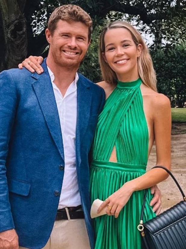 Tom Slingsby and Helena Sauzier. Picture: Instagram