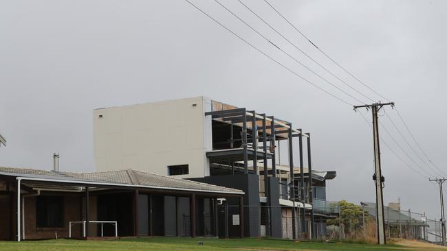 The partially-built property at 9 Gold Coast Drive, Carrickalinga, is nearly a metre taller than what was approved. Picture: Dylan Coker