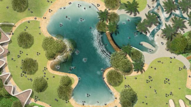 Half a million people are expected to visit the billabong each year.