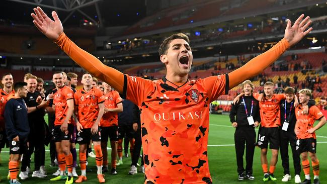 Jonas Markovski earnt a Brisbane Roar contract.