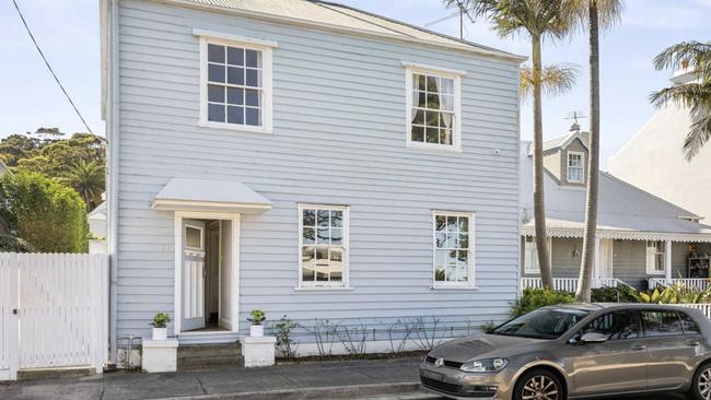 Jodhi Meares is looking for a buyer for her two-bedroom Watsons Bay cottage with $5.5m price guidance. Picture: realestate.com