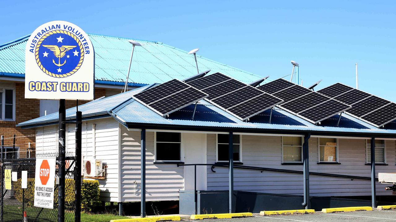 The Brisbane Coast Guard facility. Picture: David Clark