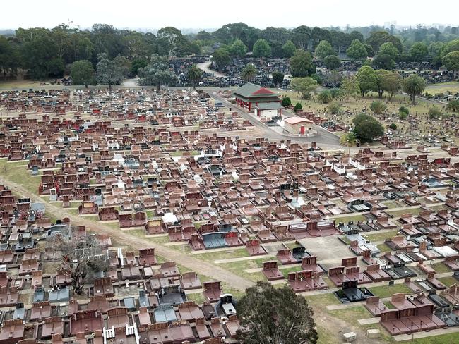 The Western Sydney cemetery is pushing for changes to the decade-old NSW public Health Regulation. Picture: Sam Ruttyn