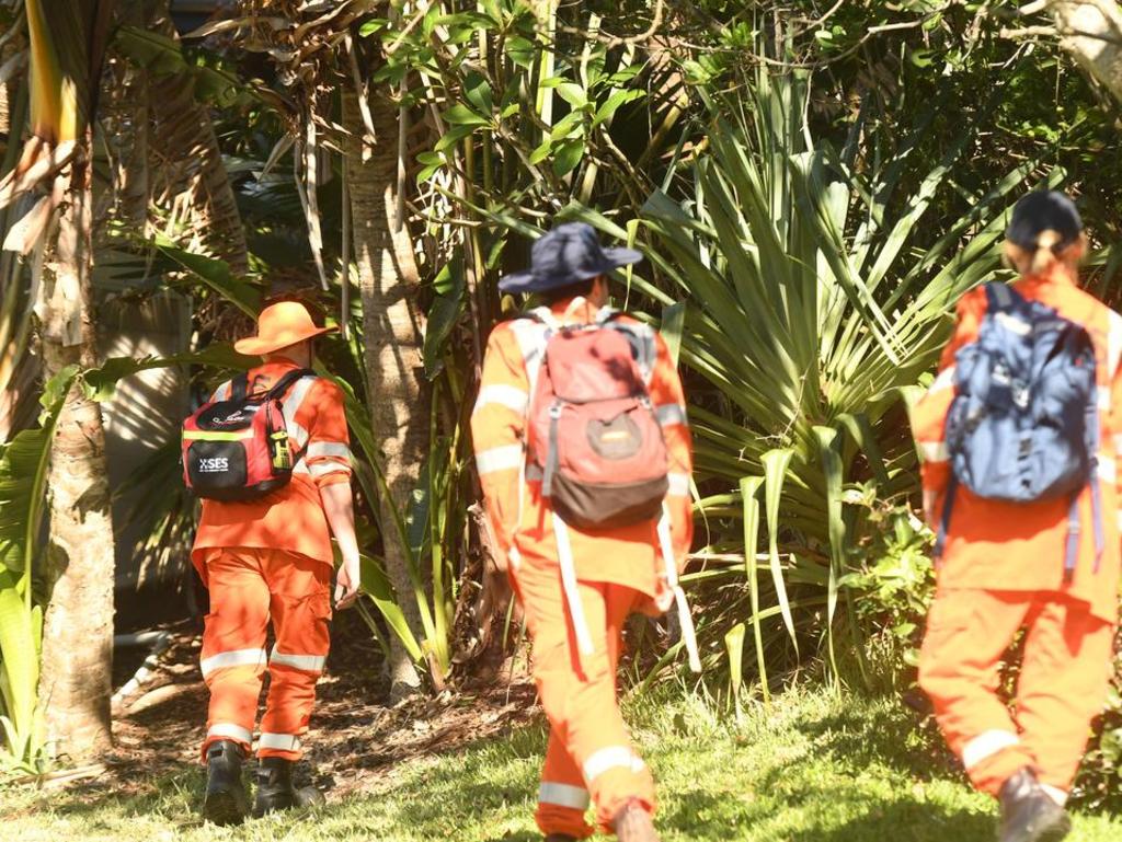 SES during the initial 2019 search around the Byorn Bay Lighthouse as well as Tallows Beach and The Pass in the search for missing backpacker Theo Hayez.