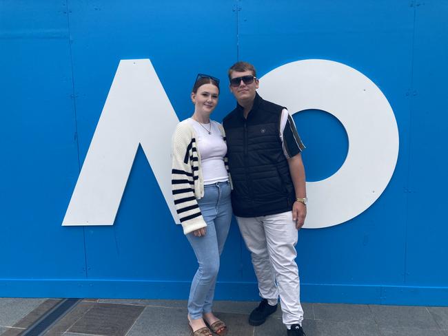 Georgia Cowlrick and Brandon Price