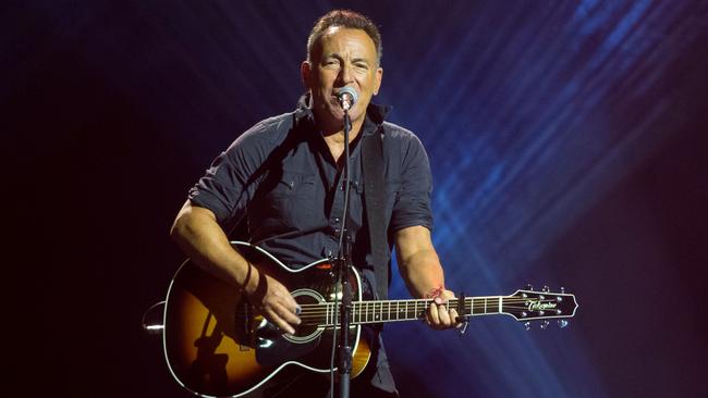 Bruce Springsteen shared the sad news about the passing of his mother on Instagram. Picture: Geoff Robins/AFP