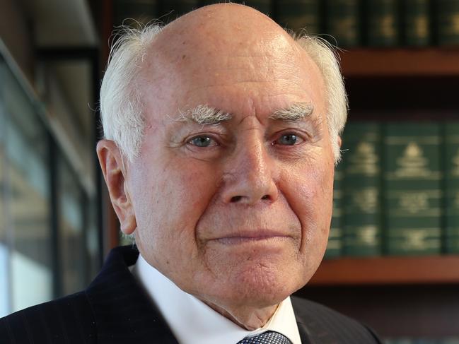 04/02/2021. Former Australian PM John Howard, photographed at his office in Sydney. Britta Campion / The Australian