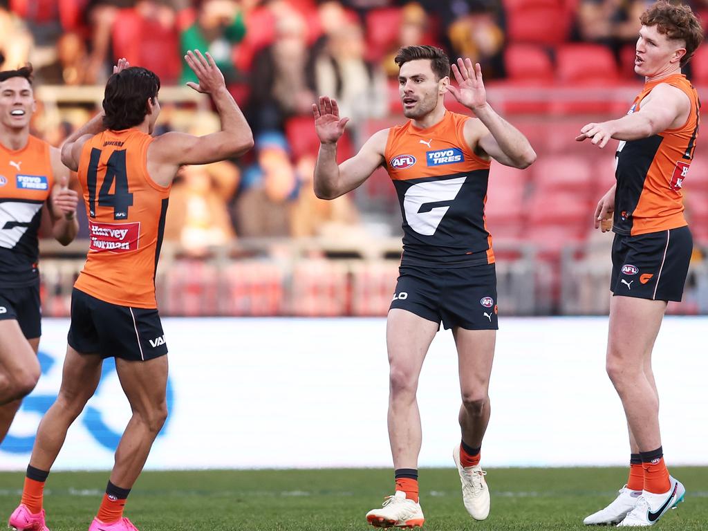 Coniglio starred in the win against Hawthorn. Picture: Matt King/AFL Photos/via Getty Images