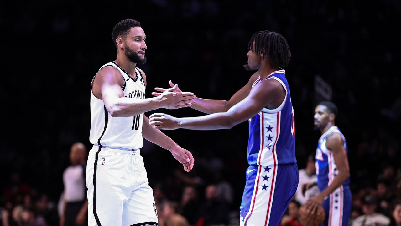 Simmons returns to take on Philly. Dustin Satloff/Getty Images/AFP.