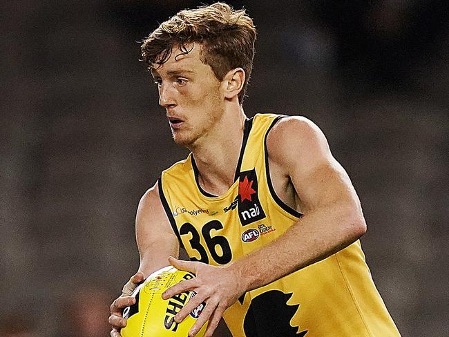 Denver Grainger-Barras has been picked up by Hawthorn. Picture: Michael Dodge/AFL Photos