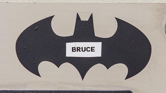 Each cremation chamber has its own name. Mr Claggett named the chambers after Batman. Picture: Jerad Williams